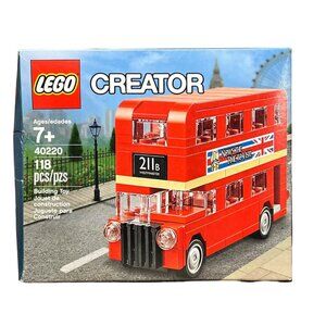 LEGO Creator London Bus Set 40220  118 Pieces  Ages 7+